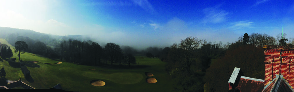 Tyrrells Wood Golf Club - View From The Roof March 2014